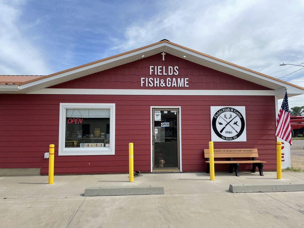 FIELDS FISH & GAME Updated September 2024 109 4th St SW, De Smet