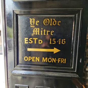 Ye Olde Mitre Inn - Pubs Near Me - London, XGL Ye Olde Mitre Inn - Pubs Near Me - London, XGL