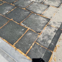 The ground under the play area