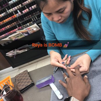 Fanatix Nails & Spa - She did a wonderful job on my Pedi & Mani ! We will be returning - Nail Salons Near Me - Washington, DC, District of Columbia