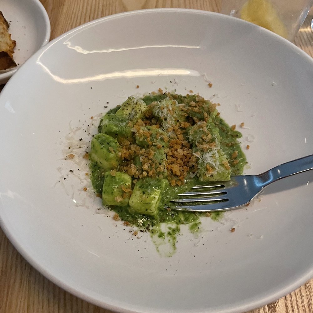 Uccellino - Gnocchi w ramp sauce - Italian Near Me - Edmonton, Alberta