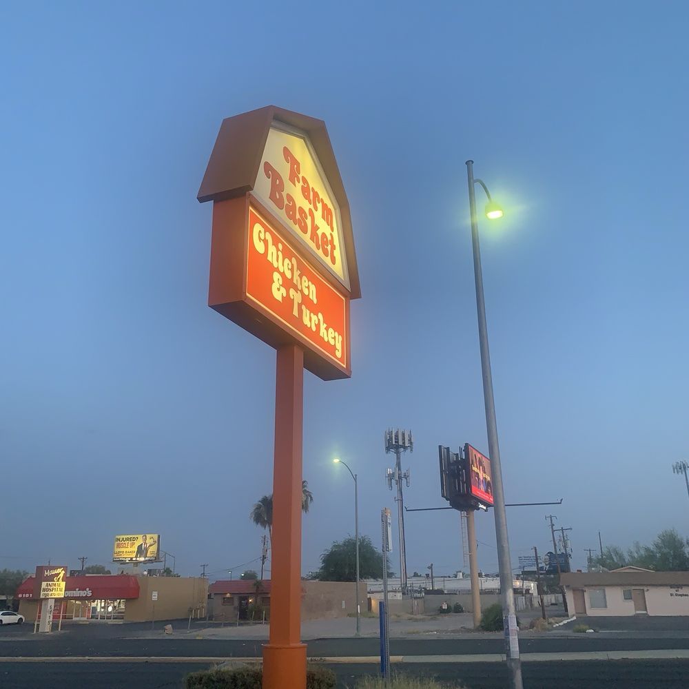 Farm Basket - Old School Sign - Fast Food Near Me - Las Vegas, Nevada Farm Basket - Old School Sign - Fast Food Near Me - Las Vegas, Nevada