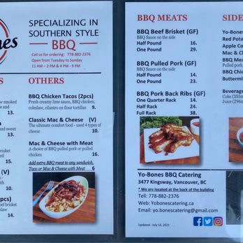 Yo-Bones BBQ - Barbeque Near Me - Vancouver, British Columbia Yo-Bones BBQ - Barbeque Near Me - Vancouver, British Columbia