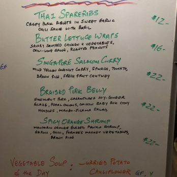 Wild Ginger - Check the special board - Asian Fusion Near Me - Cambria, California Wild Ginger - Check the special board - Asian Fusion Near Me - Cambria, California