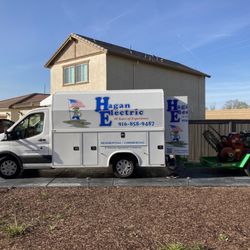 Hagan Electric - Plumas Lake area: putting in UG power to She Shed. #1