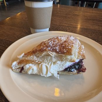 The Chat and Chew Cafe - Berries and cream pastry - Coffee & Tea Near Me - Archdale, North Carolina The Chat and Chew Cafe - Berries and cream pastry - Coffee & Tea Near Me - Archdale, North Carolina