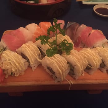 Camon Japanese Restaurant - Rainbow roll and crunchy roll - Japanese Near Me - Columbia, South Carolina