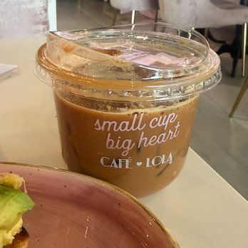 Cafe Lola - On my first visit I just had two shots over ice to taste the coffee.  So good! - Cafes Near Me - Henderson, Nevada