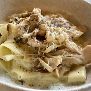 Orso Trattoria - The chicken mushroom pappardelle... not as Al dente as I would like but tasty! - Italian Near Me - Jasper, Alberta Orso Trattoria - The chicken mushroom pappardelle... not as Al dente as I would like but tasty! - Italian Near Me - Jasper, Alberta