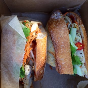 Thinking Cup - Chicken Bhan Mi, surprisingly good! - Coffee & Tea Near Me - Boston, Massachusetts Thinking Cup - Chicken Bhan Mi, surprisingly good! - Coffee & Tea Near Me - Boston, Massachusetts