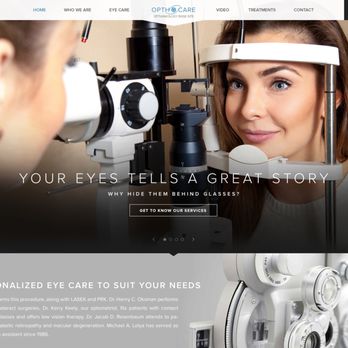 Roya - Featured Work: Ophthalmology - Web Design Near Me - San Diego, California