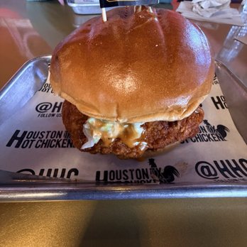 Houston TX Hot Chicken - Original hot chicken sandwich medium heat - Sandwiches Near Me - Henderson, Nevada Houston TX Hot Chicken - Original hot chicken sandwich medium heat - Sandwiches Near Me - Henderson, Nevada
