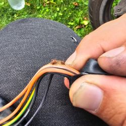 Twist & Wrench - Pinched wire.