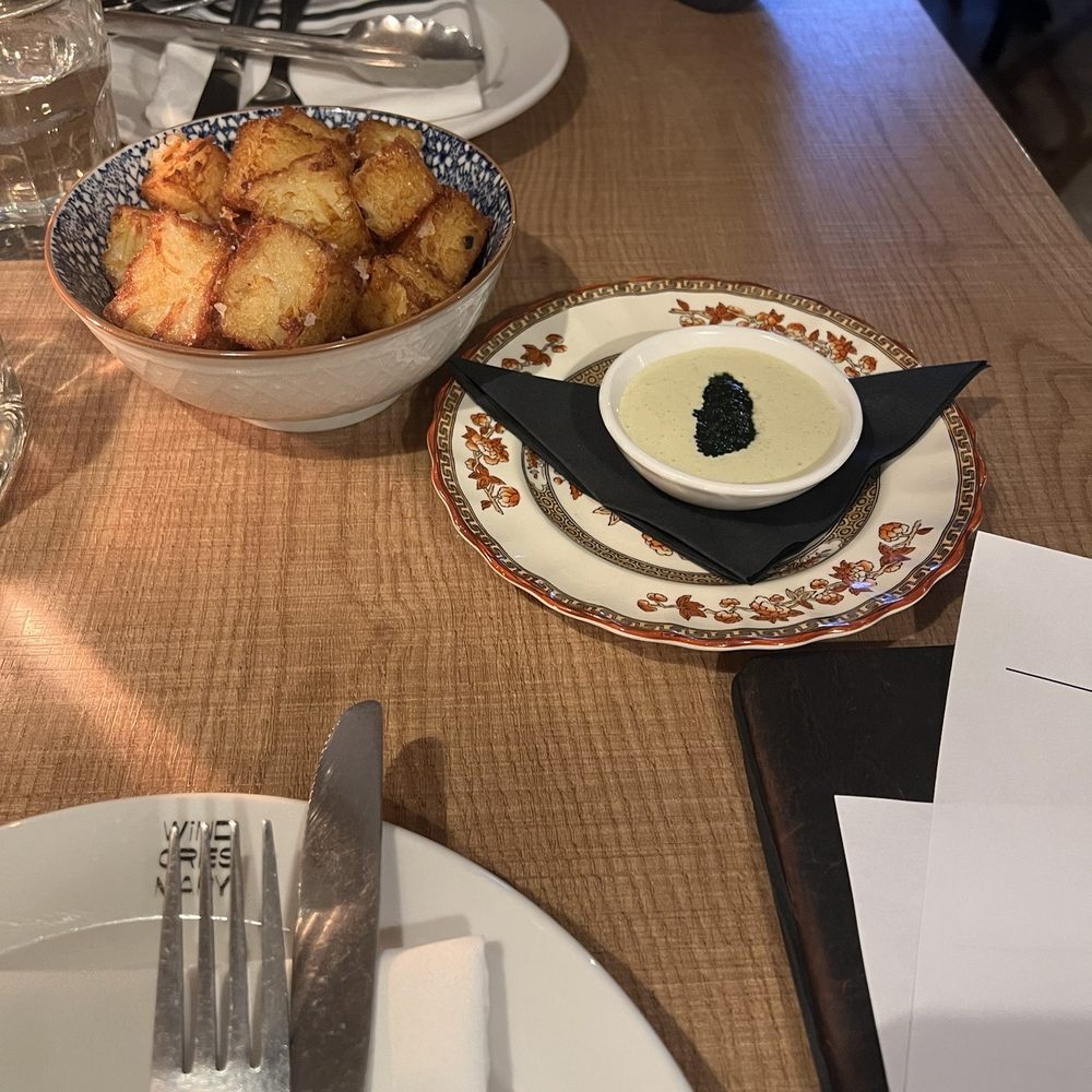 Wind Cries Mary - Signature tater tots, jalapeno ranch, lumpfish caviar - Wine Bars Near Me - Victoria, British Columbia Wind Cries Mary - Signature tater tots, jalapeno ranch, lumpfish caviar - Wine Bars Near Me - Victoria, British Columbia