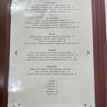 Café Miracolo - Dinner menu - Brasseries Near Me - Montreal, Quebec Café Miracolo - Dinner menu - Brasseries Near Me - Montreal, Quebec