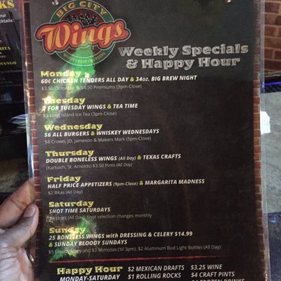Menu photo 8 Big City Wings Pearland, TX Menu photo 8 Big City Wings Pearland, TX