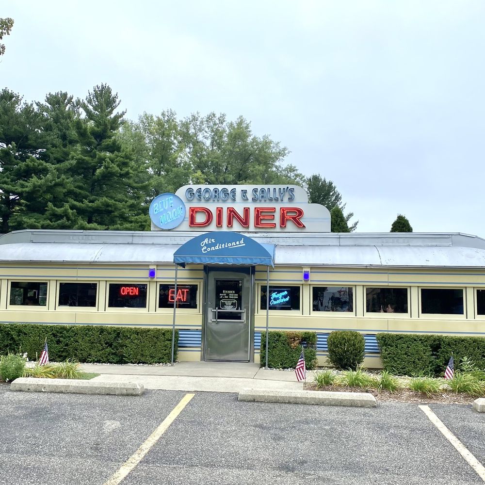 George & Sally's Blue Moon Diner - outside - Diners Near Me - Hickory Corners, Michigan George & Sally's Blue Moon Diner - outside - Diners Near Me - Hickory Corners, Michigan