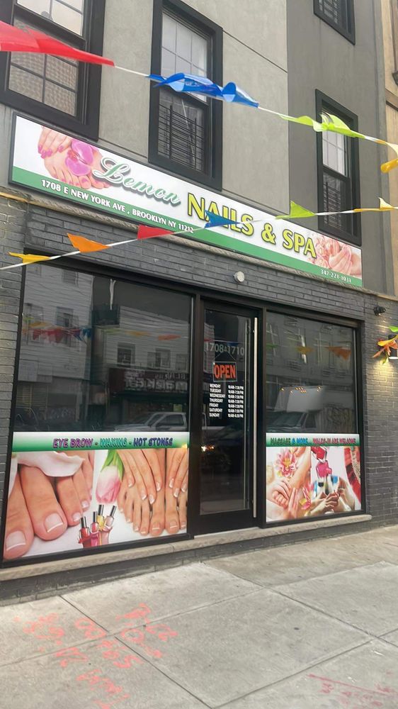 LEMON NAILS AND SPA II 1708 E New York Ave, Brooklyn, New York Nail