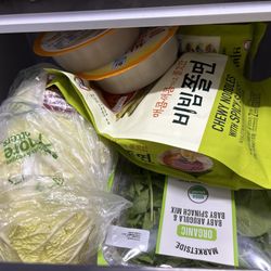Oriental Market - Got lots of spicy cold noodles and the radish wraps