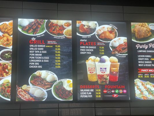 Menu photo 3 Manila Sunset West Covina, CA