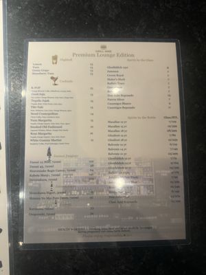 Menu photo 1 Grill Nine Las Vegas, NV