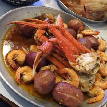 RocknCrabSeafood - Snow crab and shrimp with potatoes - Seafood Near Me - Beaumont, Texas