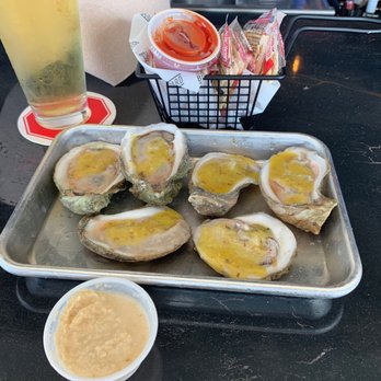 The Boil Yard - Horseradish Vinaigrette Oysters - Seafood Near Me - Crystal River, Florida The Boil Yard - Horseradish Vinaigrette Oysters - Seafood Near Me - Crystal River, Florida