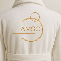 Custom luxury spa merch at Anew Med Spa & Clinic.