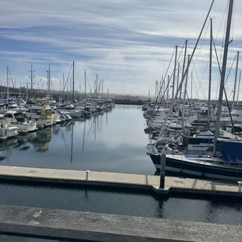 Pier 32 Marina - View is amazing if the whole marina. Some covered patio seating some on the dock with an umbrella - Marinas Near Me - National City, California Pier 32 Marina - View is amazing if the whole marina. Some covered patio seating some on the dock with an umbrella - Marinas Near Me - National City, California