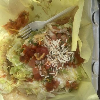 Taco Fiesta - Half eaten Flying Saucer. Too hungry to wait for a picture - Mexican Near Me - San Diego, California Taco Fiesta - Half eaten Flying Saucer. Too hungry to wait for a picture - Mexican Near Me - San Diego, California