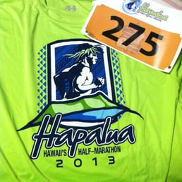 2013 Hapalua dri-fit shirt