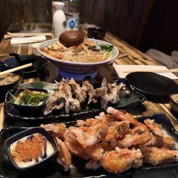 Anji Izakaya - Deep Fried shisamo and deep fried shrimp - Japanese Near Me - Thornhill, Ontario Anji Izakaya - Deep Fried shisamo and deep fried shrimp - Japanese Near Me - Thornhill, Ontario