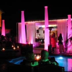 PLM Productions - DJ, lighting, drape and pool decor.  This is a private pool party in Livermore Ca by PLM Productions,