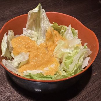 Tokyo Steakhouse - Salad with ginger dressing. - Japanese Near Me - Ankeny, Iowa Tokyo Steakhouse - Salad with ginger dressing. - Japanese Near Me - Ankeny, Iowa