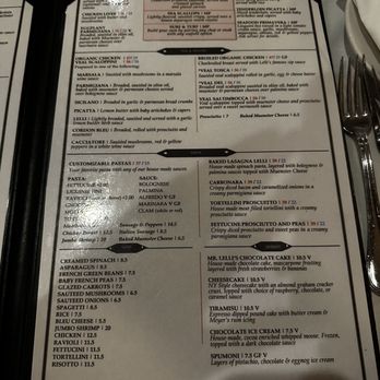Lelli's Inn - Menu - Steakhouses Near Me - Auburn Hills, Michigan