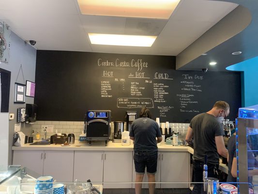 Contra Costa Coffee featuring Ginger's Gelato by null