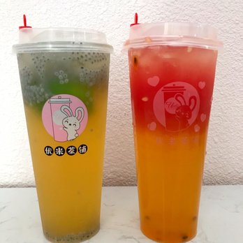 Ume Tea - F12 * Lemon Green Tea and F3 * Passion Fruit & Watermelon Green Tea - Bubble Tea Near Me - Milpitas, California Ume Tea - F12 * Lemon Green Tea and F3 * Passion Fruit & Watermelon Green Tea - Bubble Tea Near Me - Milpitas, California