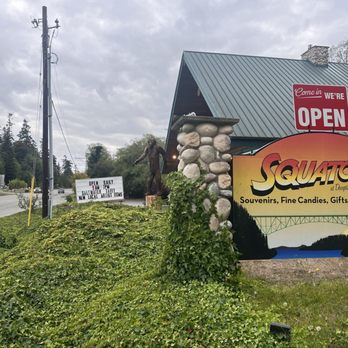 Squatchy's - Wow from Hwy 20 - Candy Stores Near Me - Oak Harbor, Washington