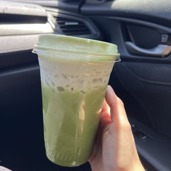 Ohana Cafe - Banana Matcha Latte - Coffee & Tea Near Me - Stockton, California Ohana Cafe - Banana Matcha Latte - Coffee & Tea Near Me - Stockton, California