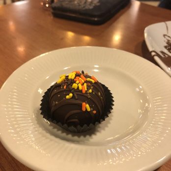 Chocolate Café - Pumpkin truffle! - Desserts Near Me - Columbus, Ohio Chocolate Café - Pumpkin truffle! - Desserts Near Me - Columbus, Ohio