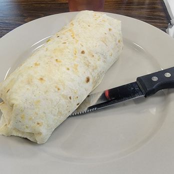 Ortega's Diner - Sausage Egg Breakfast Burrito. - Mexican Near Me - Fontana, California