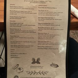 Hyde Away Inn & Restaurant - Menu January 2, 2026