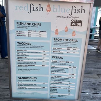 Red Fish Blue Fish - Menu Aug 2026 - Fish & Chips Near Me - Victoria, British Columbia Red Fish Blue Fish - Menu Aug 2026 - Fish & Chips Near Me - Victoria, British Columbia