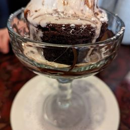 Brownie and Ice Cream