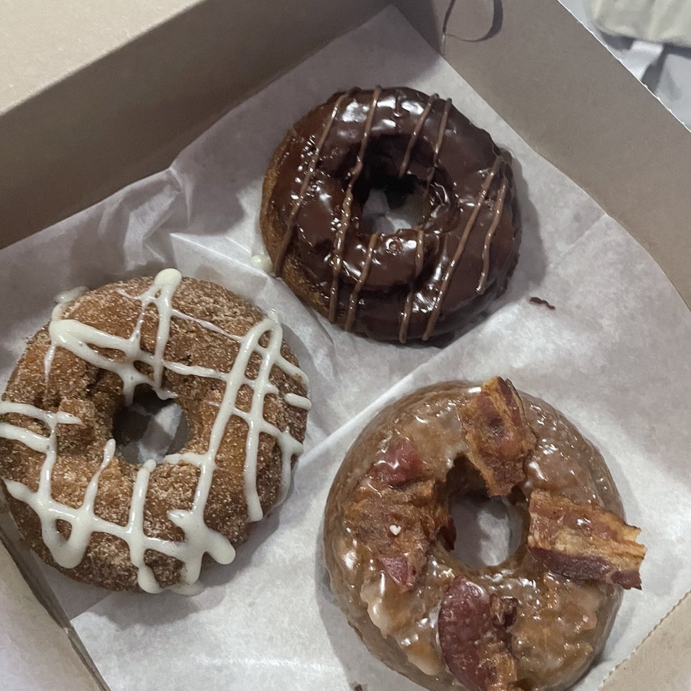 Sugar Donuts - Gluten Free Cinnamon Sugar Donut, Gluten Free French Chocolate Donut, Gluten Free Maple Bacon Donut - Donuts Near Me - Charlotte, North Carolina Sugar Donuts - Gluten Free Cinnamon Sugar Donut, Gluten Free French Chocolate Donut, Gluten Free Maple Bacon Donut - Donuts Near Me - Charlotte, North Carolina