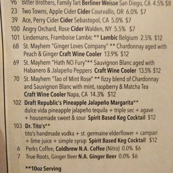 Draft Republic Carlsbad - The Pineapple Jalapeno Margarita...spicy good!!!! - Comfort Food Near Me - Carlsbad, California Draft Republic Carlsbad - The Pineapple Jalapeno Margarita...spicy good!!!! - Comfort Food Near Me - Carlsbad, California
