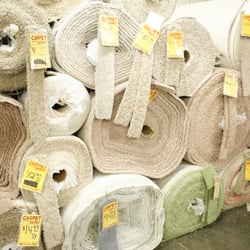 Carpet Depot - More carpet rolls on which to gaze