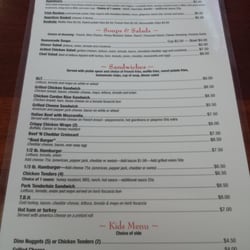 Bootleggers - Menu