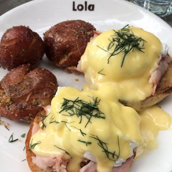 Lola - Egg Benedict - Greek Near Me - Seattle, Washington