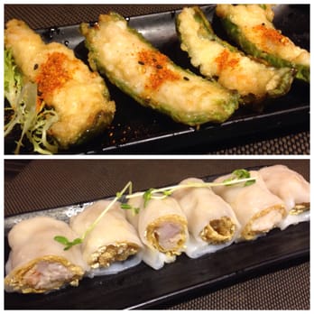 滾得棧 - Stuffed tiger skin peppers, rice noodle roll. - Hot Pot Near Me - Hong Kong, HK